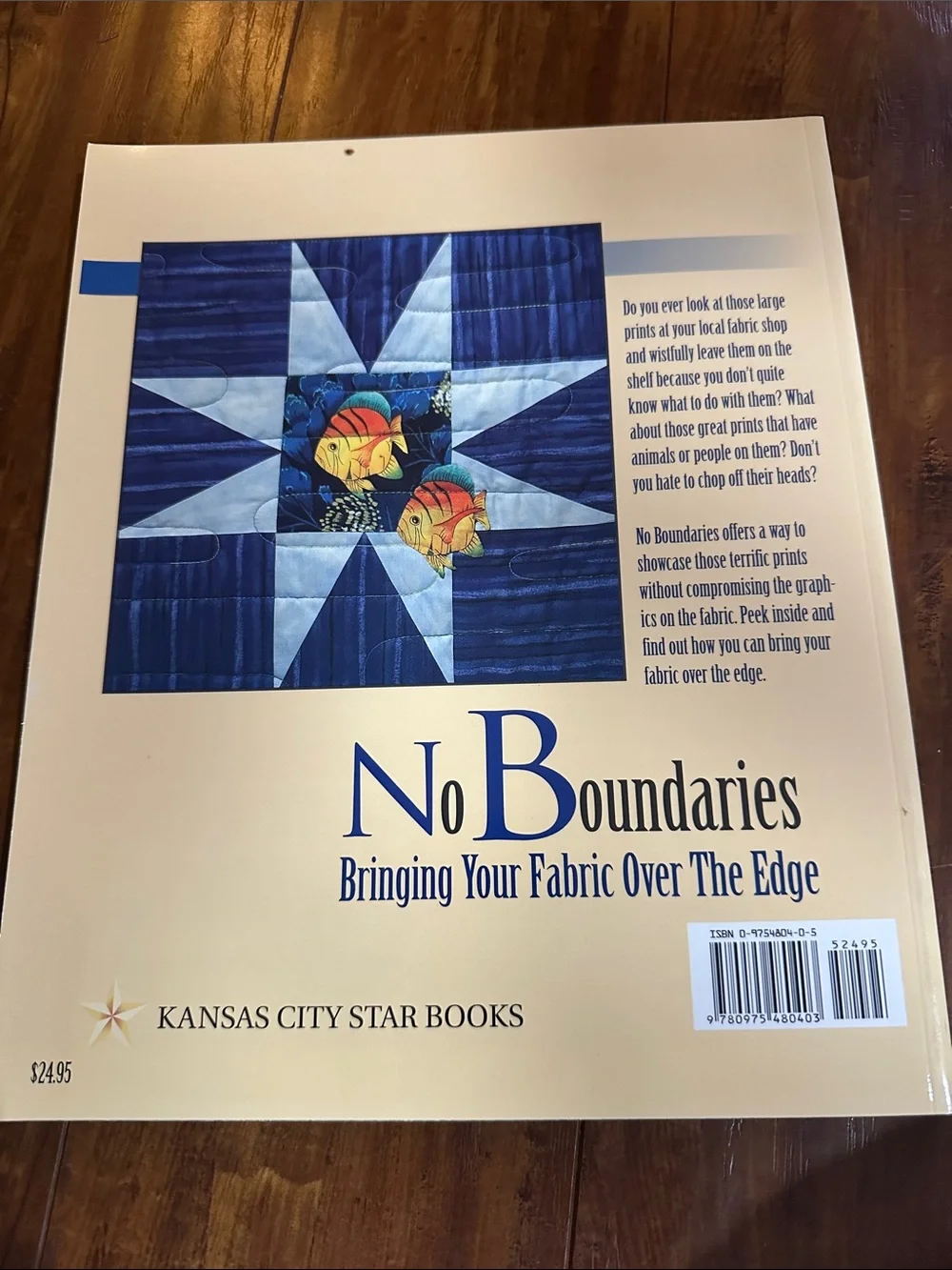 No Boundaries: Bringing Your Fabric Over the Edge Autographed Edie McGinnis